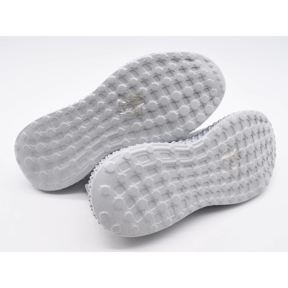 Navig8 Sneakers Womens 6.5 Shoes Gray Stretch Knit Lace Up Athletic Low Top - Picture 11 of 11